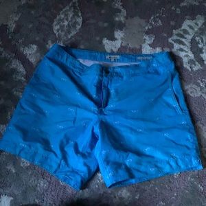 Boto Aruba Heather Blue/Sunglasses Swim Trunks